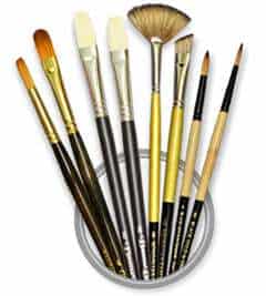 New Model Paint Brushes Fast Supplier 2'3'4'Inch - China Rubber