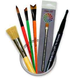 Fine Round Face Paint Brush - Professional Face Paint Brush
