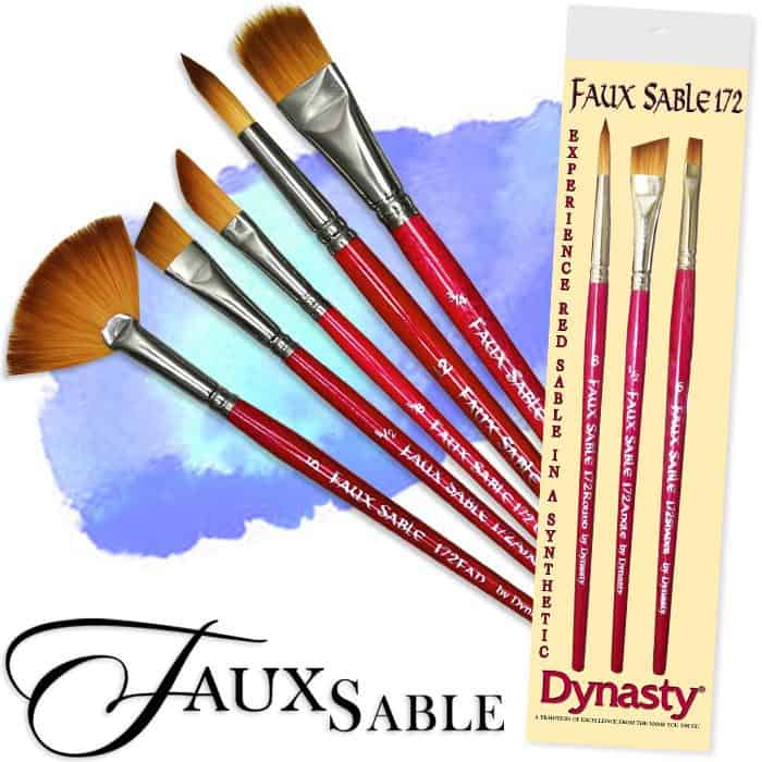 Dynasty Stencil-Pro Synthetic Stencil Brush 