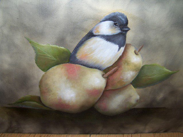 Bird in Pear