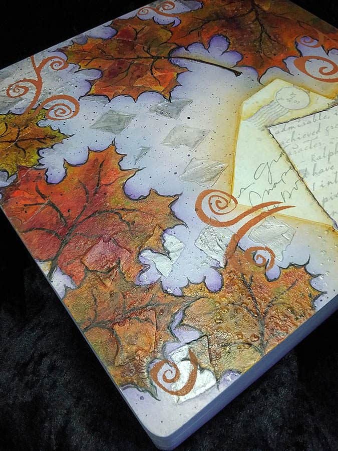 Fall Leaves and letters