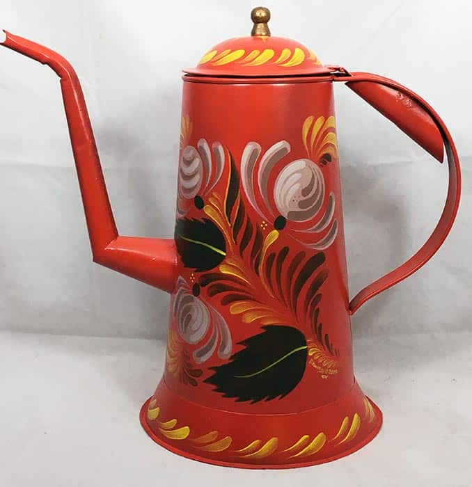Filley Red Coffee Pot